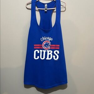 (3 for $30) Next Level Apparel Chicago Cubs Racerback Tank Top